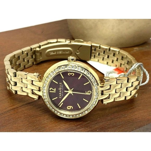 Caravelle By Bulova Women's Watch 44L174 Gold Tone - Picture 7 of 12